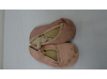 Pink Dance Slippers Kids Size 12