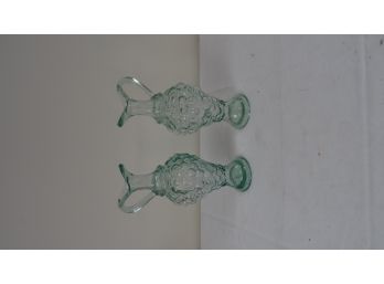 Pair Of Pinord Cut Glass Decanters