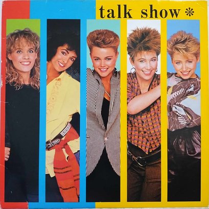 1984 RELEASE GO-GO'S TALK SHOW VINYL RECORD SP 70041 I.R.S. RECORDS