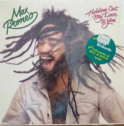 1981 RELEASE MAX ROMEO HOLDING OUT MY LOVE TO YOU VINYL RECORD SHANACHIE 43002 SHANACHIE RECORDS