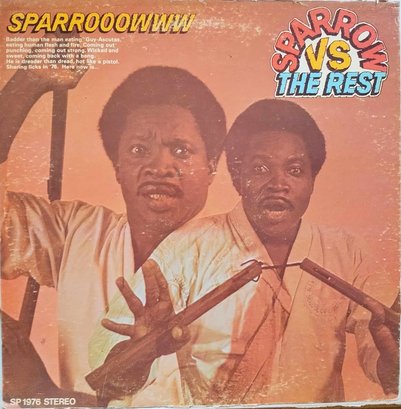 1976 JAMAICA IMPORT RELEASE SPARROOOWWW-SPARROW VS THE REST VINYL RECORD SHW 1976-1 TYSOTT RECORDS