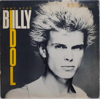 1983 REISSUE BILLY IDOL-DON'T STOP 12' 33 1/3 RPM VINYL EP 5V 44000 CHRYSALIS RECORDS