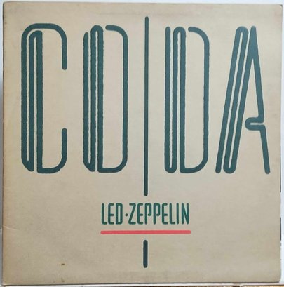 1982 RELEASE LED ZEPPELIN-CODA VINYL RECORD AL 90051 SWAN SONG RECORDS