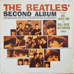 1ST PRESSING 1964 RELEASE THE BEATLES SECOND ALBUM VINYL RECORD T-2080 CAPITOL RECORDS-sCRANTON PRESSING