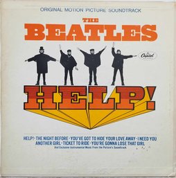 1ST PRESSING, MONO 1965 RELEASE THE BEATLES-HELP ORIGINAL MOTION PICTURE SOUNDTRACK GF VINYL LP MAS-2386