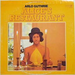 1975 REISSUE RELEASE ARLO GUTHRIE-ALICES RESTAURANRT VINYL RECORD RS 6267 REPRISE RECORDS.-