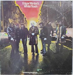 1ST YEAR RELEASE 1971 EDGAR WINTERS WHITE TRASH SELF TITLED VINYL RECORD E 30512 EPIC RECORDS.