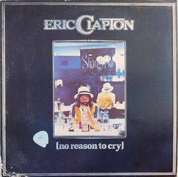 FIRST PRESSING 1976 RELEASE UK IMPORT ERIC CLAPTON-NO REASON TO CRY VINYL RECORD 2479-179 RCO RECORDS