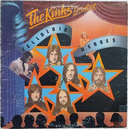1976 REISSUE THE KINKS GREATEST CELLULOID HEROES VINYL RECORD AFL1-1743 RCA VICTOR RECORDS
