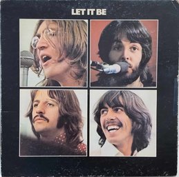 FIRST PRESSING 1970 RELEASE THE BEATLES-LET IT BE GATEFOLD VINYL RECORD AR 34001 APPLE RECORDS