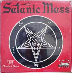 *RARE* 1969-1971 REISSUE ANTON LAVEY-THE SATANIC MASS VINYL LP MM6660-READ ENTIRE DESCRIPTION