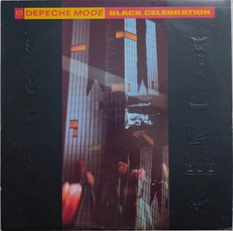 1986 RELEASE DEPECHE MODE-BLACK CELEBRATION VINYL RECORD (EMBOSSED JACKET) 1-25429 SIRE RECORDS