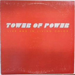 1976 RELEASE TOWER OF POWER-LIVE AND IN LIVING COLOR VINYL RECORD BS 2924 WARNER BROTHERS RECORDS