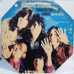 FIRST PRESSING 1969 THE ROLLING STONES-THROUGH THE PAST, DARKLY (BIG HITS VOL 2) VINYL LP NPS-3 LONDON RECORDS