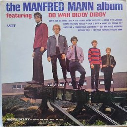 1ST YEAR 1964 RELEASE MANFRED MANN-THE MANFRED MANN ALBUM VINYL RECORD AM 13015 READ DESCRIPTION