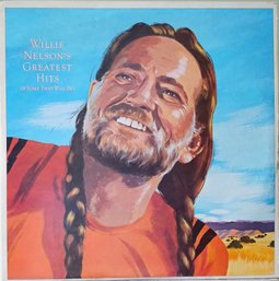 1981 RELEASE WILLIE NELSON'S GREATEST HITS LIVE GATEFOLD 2X VINYL LP SET KC2 37542 COLUMBIA RECORDS