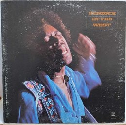 1972 RELEASE JIMI HENDRIX-IN THE WEST VINYL RECORD MS 2049 REPRISE RECORDS