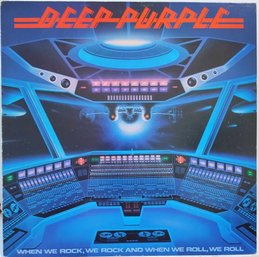 FIRST YEAR 1978 RELEASE DEEP PURPLE-WHEN WE ROCK, WE ROCK AND WHEN WE ROLL, WE ROLL VINYL RECORD PRK 3223