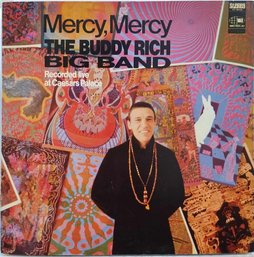 ONLY PRESSING 1968 THE BUDDY RICH BIG BAND-MERCY MERCY GATEFOLD VINYL RECORD ST-20133 WORLD PACIFIC JAZZ