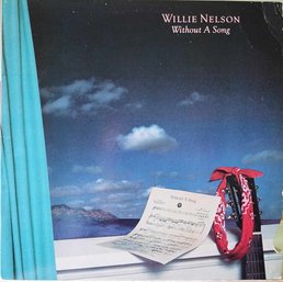 1983 RELEASE WILLIE NELSON-WITHOUT A SONG VINYL RECORD FC 39110 COLUMBIA RECORDS