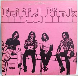 1970 RELEASE FRIJID SELF TITLED VINYL RECORD PAS 71033 PARROT RECORDS