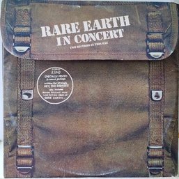 FIRST PRESSING 1971 RELEASE RARE EARTH IN CONCERT 2X VINYL RECORD SET R 534D RARE EARTH LABEL