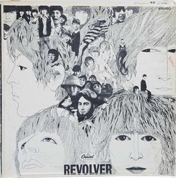 FIRST PRESSING 1966 THE BEATLES-REVOLVER VINYL RECORD ST 2574 CAPITOL RECORDS-READ DESCRIPTION