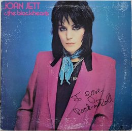 1981 RELEASE JOAN JETT AND THE BLACKHEARTS-I LOVE ROCK 'N ROLL VINYL RECORD NB1-33243 BOARDWALK RECORDS
