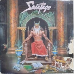 1987 RELEASE SAVATAGE-HALL OF THE MOUNTAIN KING VINYL RECORD 81775-1 ATLANTIC RECORDS