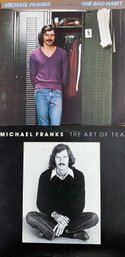 LOT OF 2 MICHAEL FRANKS VINYL RECORDS IN VG OR BETTER CONDITION