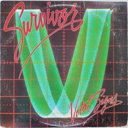 1984 PROMO RELEASE SURVIVOR-VITAL SIGNS VINYL RECORD FZ 39578 SCOTTI RECORDS