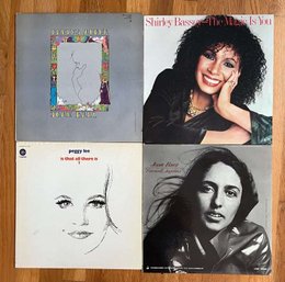 LOT OF 4 VINYL RECORDS