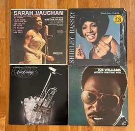 LOT OF 4 VINYL RECORDS