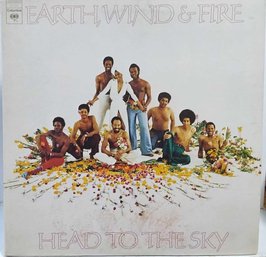 1973 REPRESS EARTH, WIND AND FIRE-HEAD TO THE SKY GATEFOLD VINYL RECORD PC 32194 COLUMBIA RECORDS