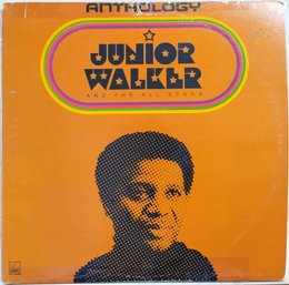 1974 RELEASE JUNIOR WALKER AND THE ALLSTARS ANTHOLOGY GATEFOLD 2X VINYL RECORD SET M7-786R2 MOTOWN RECORDS
