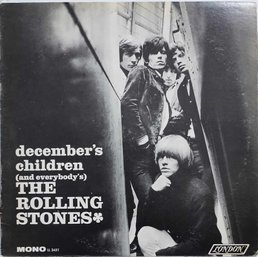 1966 REISSUE (MONO) THE ROLLING STONES-DECEMBER'S CHILDREN (AND EVERYBOY)  VINYL RECORD LL 3451 LONDON RECORDS