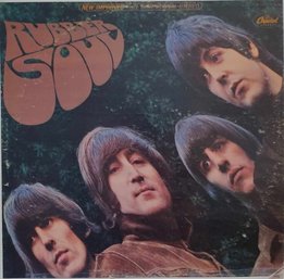 FIRST PRESSING 1966 THE BEATLES-RUBBER SOUL GATEFOLD VINYL RECORD ST 2442 CAPITOL RECORDS