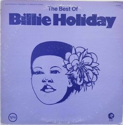 ONLY YEARN 1972 RELEASE BILLIE HOLIDAY-THE BEST OF BILLIE HOLIDAY COMPILATION VINYL LP V6 8808 VERVE RECORDS
