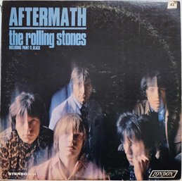 FIRST PRESSING 1966 THE ROLLING STONES-AFTERMATH VINYL RECORD PS-476 LONDON RECORDS