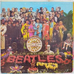 IST YEAR 1967 RELEASE THE BEATLES-SGT PEPPER'S LONLEY HEARTS CLUB BAND GATEFOLD VINYL RECORD MAS-2653