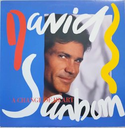1987 RELEASE DAVID SANBORN-A CHANGE OF HEART VINYL RECORD 1-25474 WARNER BROTHERS RECORDS