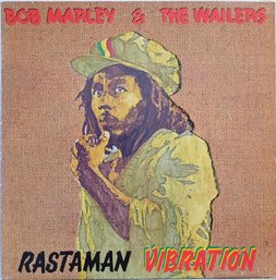 IST YEAR 1976 RELEASE BOB MARLEY AND THE WAILERS-RASTAMAN VIBRATION GF VINYL RECORD ILPS 9383 ISLAND RECORDS