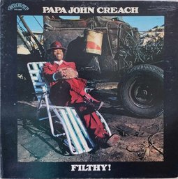 1976 RELEASE PAPA JOHN CREACH-FILTHY GATEFOLD VINYL RECORD FTR 1009 GRUNT RECORDS