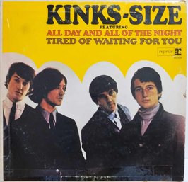1ST PRESSING 1965 RELEASE THE KINKS-KINKS-SIZE VINYL RECORD R 6158 REPRISE RECORDS MONO