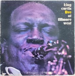 1971 RELEASE KING CURTIS-LIVE AT FILLMORE WEST GATEFOLD VINYL RECORD SD 33-359 ATCO RECORDS