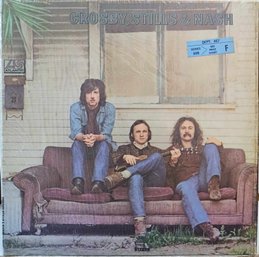 1973 REISSUE CROSBY STILLS & NASH SELF TITLED GATEFOLD VINYL RECORD SD 8229 ATLANTIC RECORDS