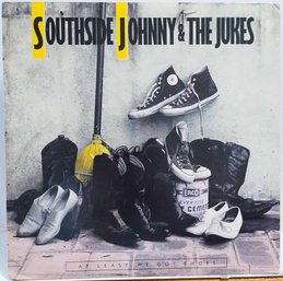 1986 RELEASE SOUTHSIDE JOHNNY AND THE JUKES-AT LEAST WE GOT SHOES VINYL RECORD 7 81654-1 ATLANTIC RECORDS