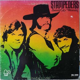 1971 RELEASE STAMPEDERS-SWEET CITY WOMAN GATEFOLD VINYL RECORD 6068 BELL RECORDS