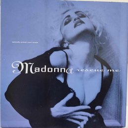 1981 RELEASE MADONNA-RESCUE ME 12'' 33 1/2 RPM MAXI SINGLE VINYL RECORD 0-21813 SIRE RECORDS