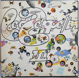 FIRST YEAR 1970 RELEASE LED ZEPPELIN III GATEFOLD VINYL RECORD SD 7201 ATLANTIC RECORDS-SHELLEY PRESSING